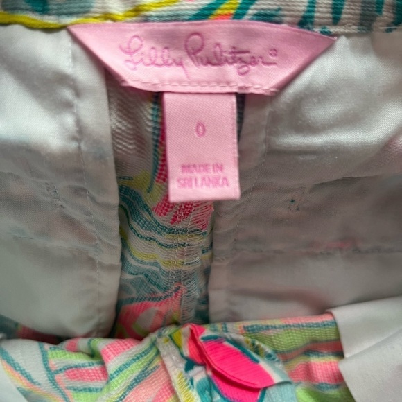 Lilly Pulitzer Adie Short You Gotta Regatta Resort Beach Sailboat size 0 - Picture 4 of 5